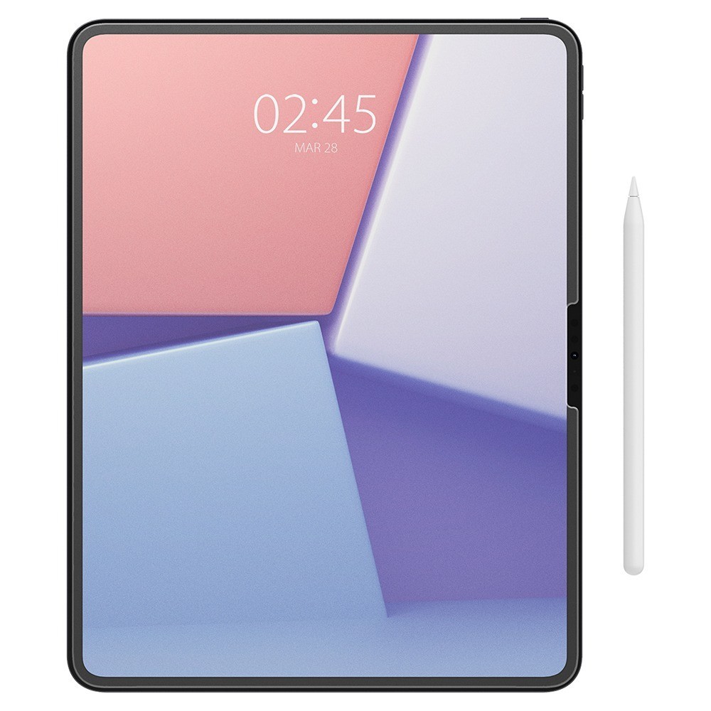 Mbrojtës ekrani Spigen Paper Touch EZ Fit, për iPad Pro 13" 2024, xham i kalitur, matte
