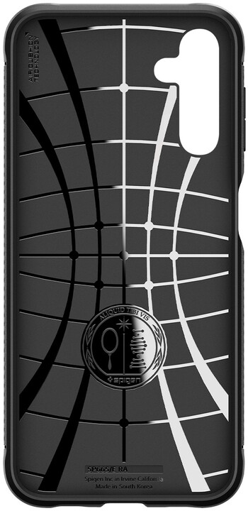 Mbrojtëse Spigen Rugged Armor për Samsung Galaxy A14 4G, e zezë