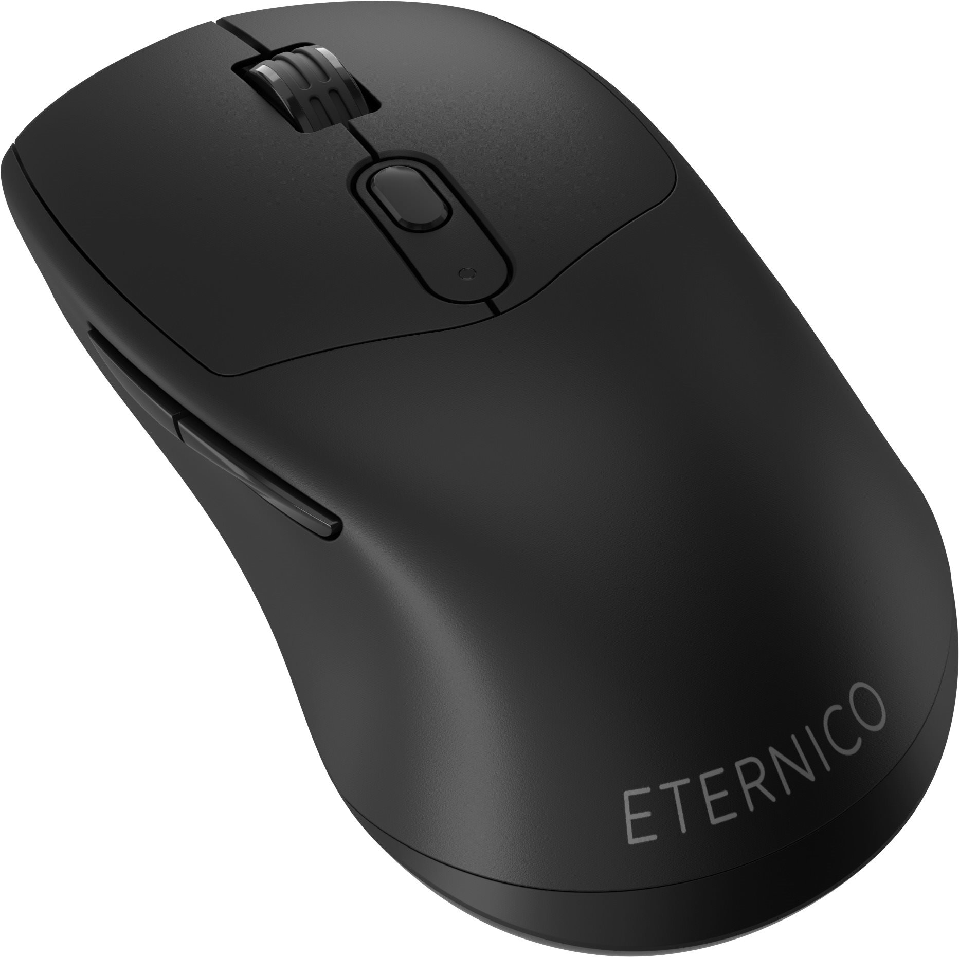 Mouse wireless Eternico MSB350, 2.4 GHz dhe Bluetooth, 1600 DPI, i zi