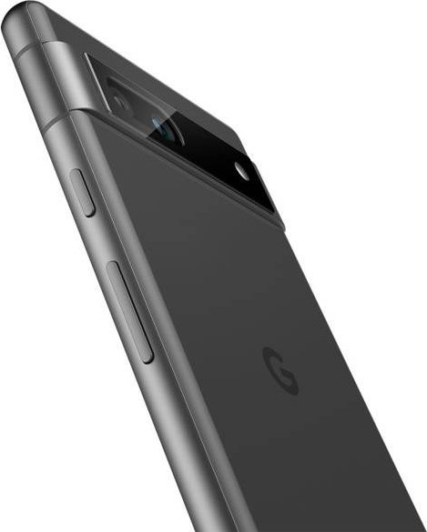 Mbrojtëse xhami për kamera Spigen, Google Pixel 7a, xham i temperuar, e zezë