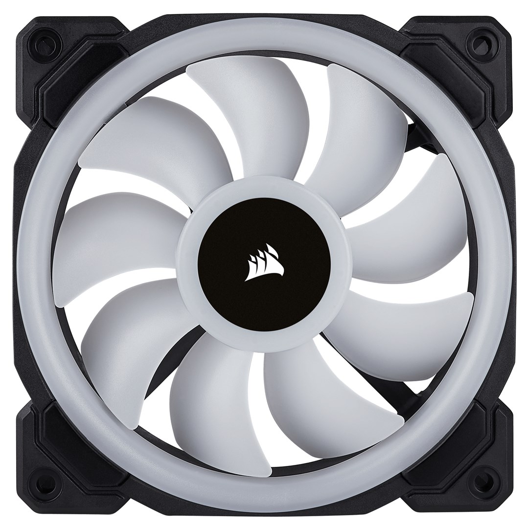 Ventilator Corsair LL120, 120mm, PWM, RGB LED, i zi