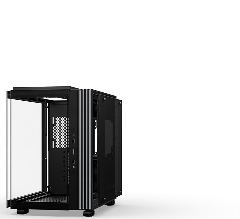 Kutia PC Be Quiet Light Base 600 DX, midi tower, ATX, xham i temperuar, e zezë