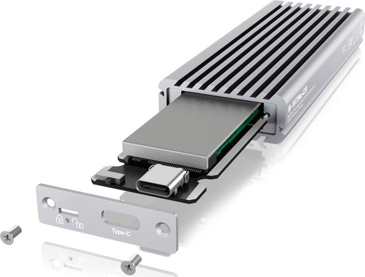 Disk Icy Box for M.2 NVMe SSD - USB-C 3.1