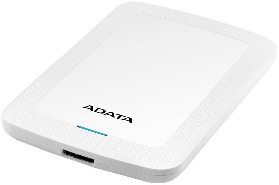 Hard disk i jashtëm ADATA HV300, 1TB, USB 3.1, i bardhë