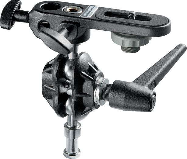 Kokë tripod Manfrotto ML155, ball head me dorezë ML143BKT, e zezë