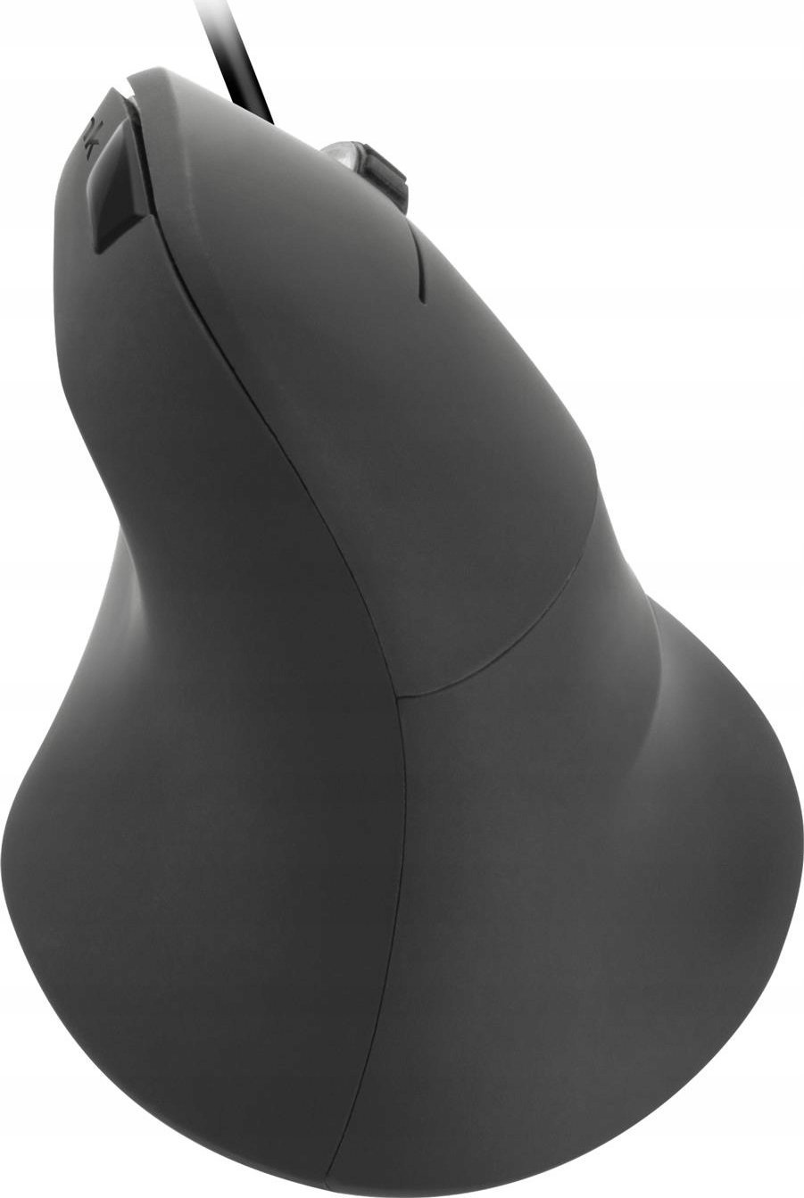 Вертикален глушец Speedlink PIAVO, ергономски, со USB кабел, црн