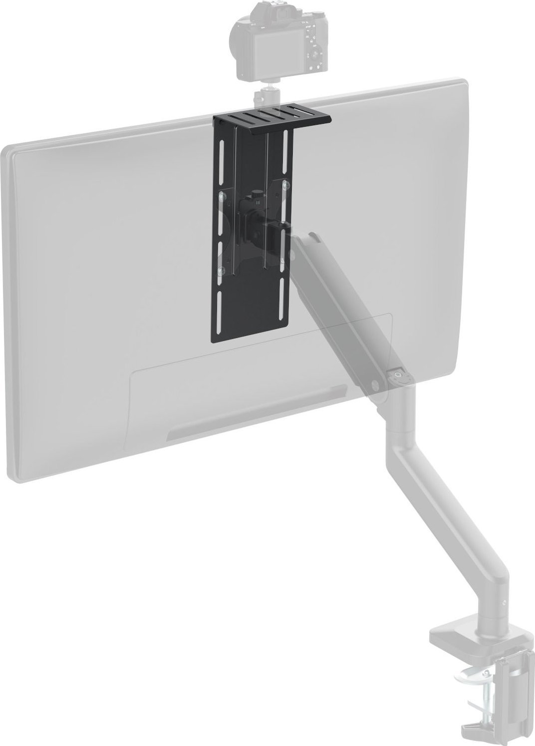 Mbajtëse metalike Mozos VS1 S, deri 2 kg, madhësi S, e zezë