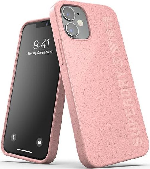 Mbrojtëse e pasme Dr. Nona SuperDry Snap për iPhone 12 Mini, rozë