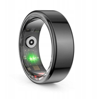 Паметен прстен Powerto Smart Ring, мерење на пулс и сон, IP68, големина 8, црна боја