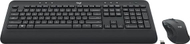 Set tastierë dhe maus Logitech MK545, pa kabllo, Unifying USB, i zi