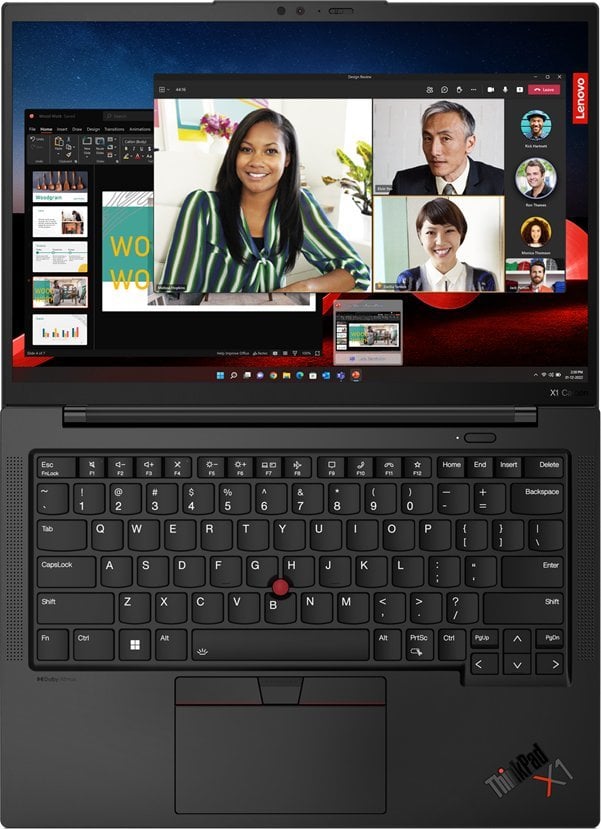 Laptop Lenovo ThinkPad X1 Carbon, 14", Intel Core i7 1355U, 16 GB RAM, 512 GB SSD, i zi