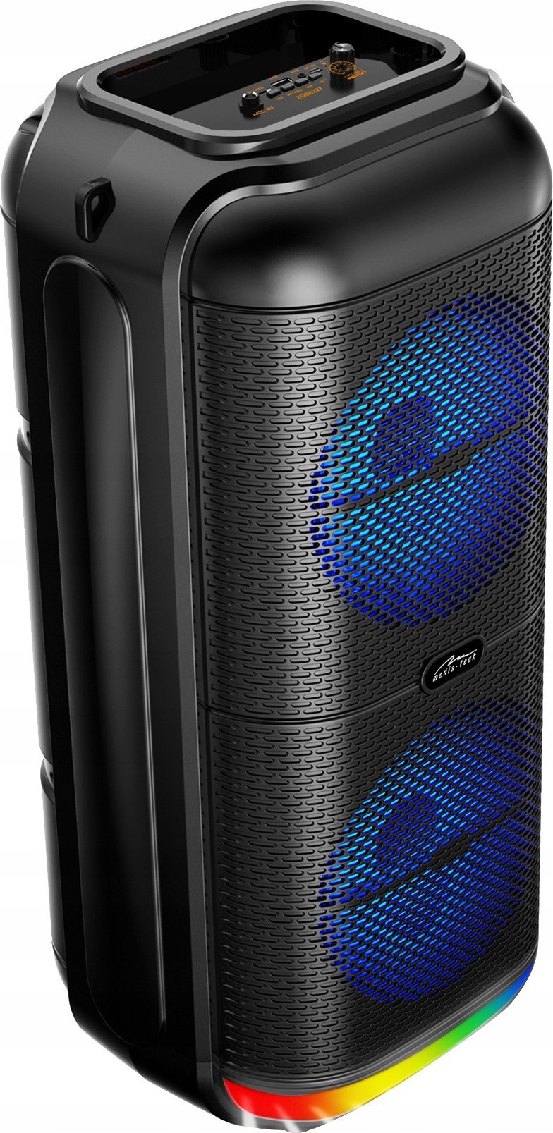 Altoparlant portativ Bluetooth Media Tech Gonik MT3183, 13 orë bateri, karaoke, i zi