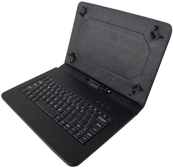 [OUTLET] Këllëf për tablet + tastierë iGET S10B, i zi