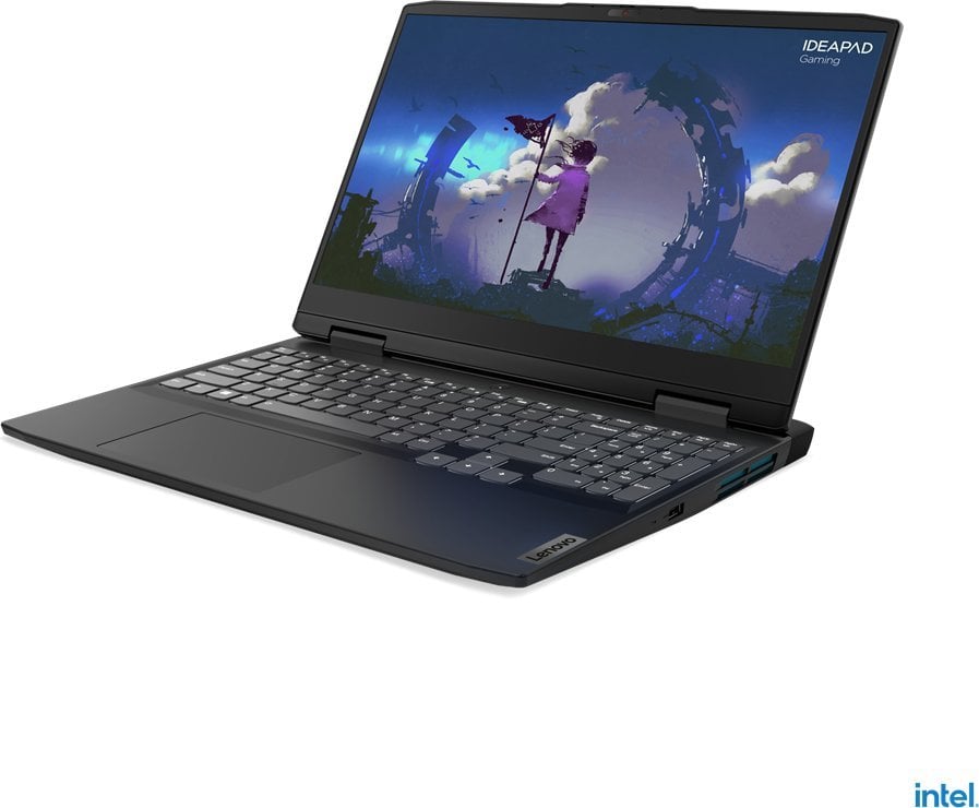 Laptop Lenovo IdeaPad Gaming, 15.6", Intel Core i7 12650H, 16 GB RAM, 512 GB SSD, Nvidia GeForce RTX 3060, i hirtë