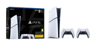 Konzolë Sony PlayStation 5 Slim Digital, 2xDualsense, Wireless, i bardhë/zi Konzolë Sony PlayStation 5 Slim Digital, 2xDualsense, Wireless, i bardhë/zi