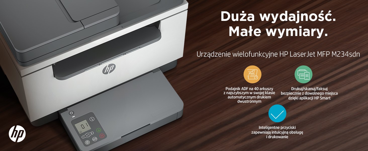 Printer multifunksional HP LaserJet Pro MFP M234sdn, A4, 600x600dpi, i bardhë 