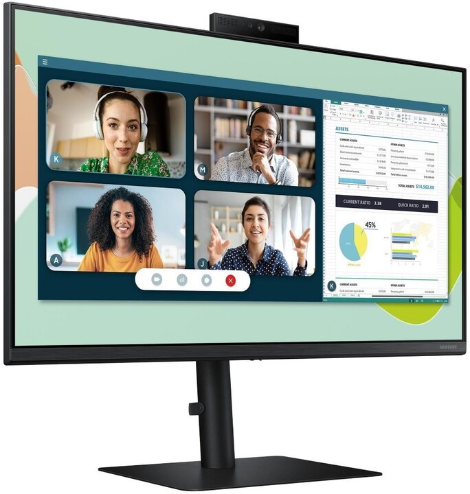 Monitor Samsung S40VA Webcam - LED 24 ", Full HD, i zi