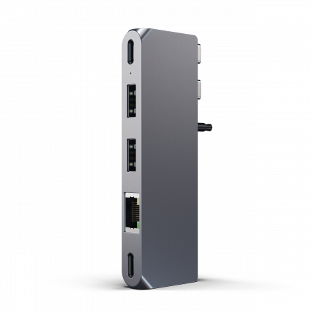 Përshtatës Satechi Aluminium Pro Hub Mini, i hirtë