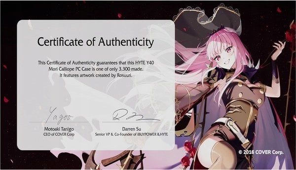 Kasë Hyte Hyte Y40 MORI CALLIOPE Bundle, Midi Tower