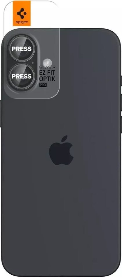 Mbrojtës kamerë Spigen Glass TR EZ Fit Optik Pro, set 2 copë, xham i temperuar, transparent