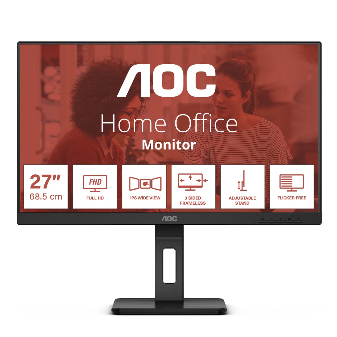 Monitor AOC E3 27E3QAF, 27", 1920 x 1080, 75 Hz, i zi