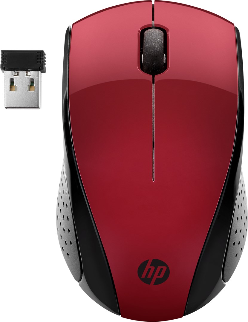 Maus HP Wireless Mouse 220, 1600 DPI, i kuq