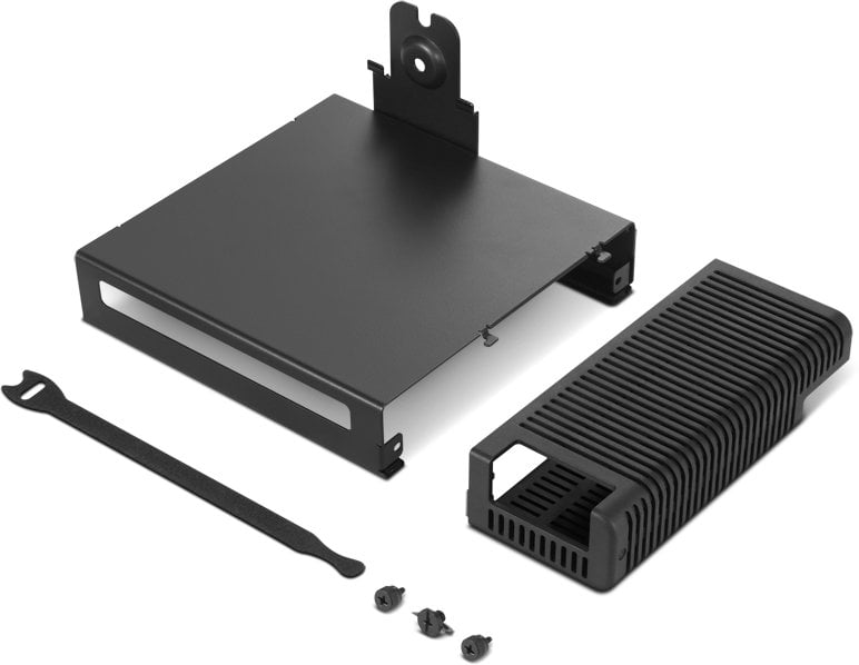 Kit montimi Lenovo ThinkCentre Tiny 4XF1R07369, për monitorë P T, i zi