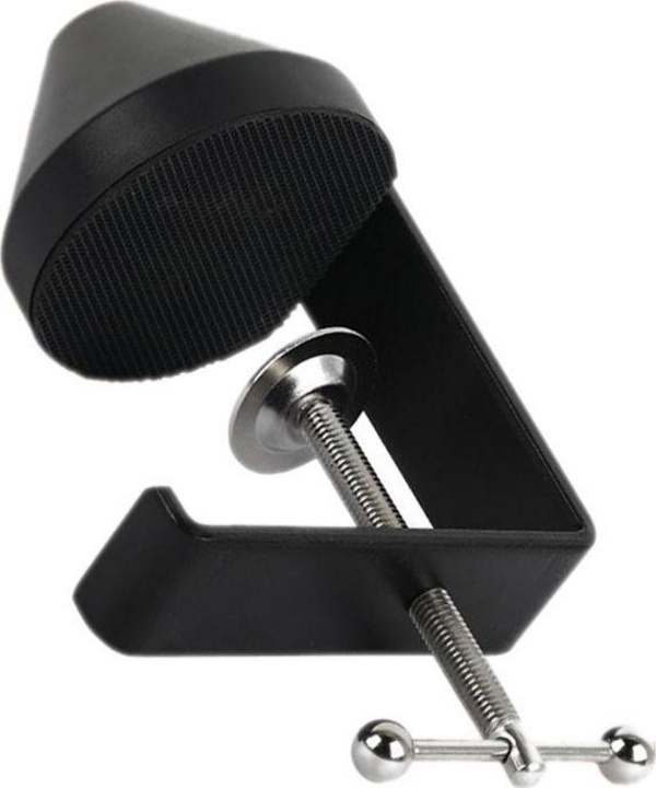Kapëse tavoline për mikrofon Mozos CLAMPMIC, universale, deri 7 cm, e zezë