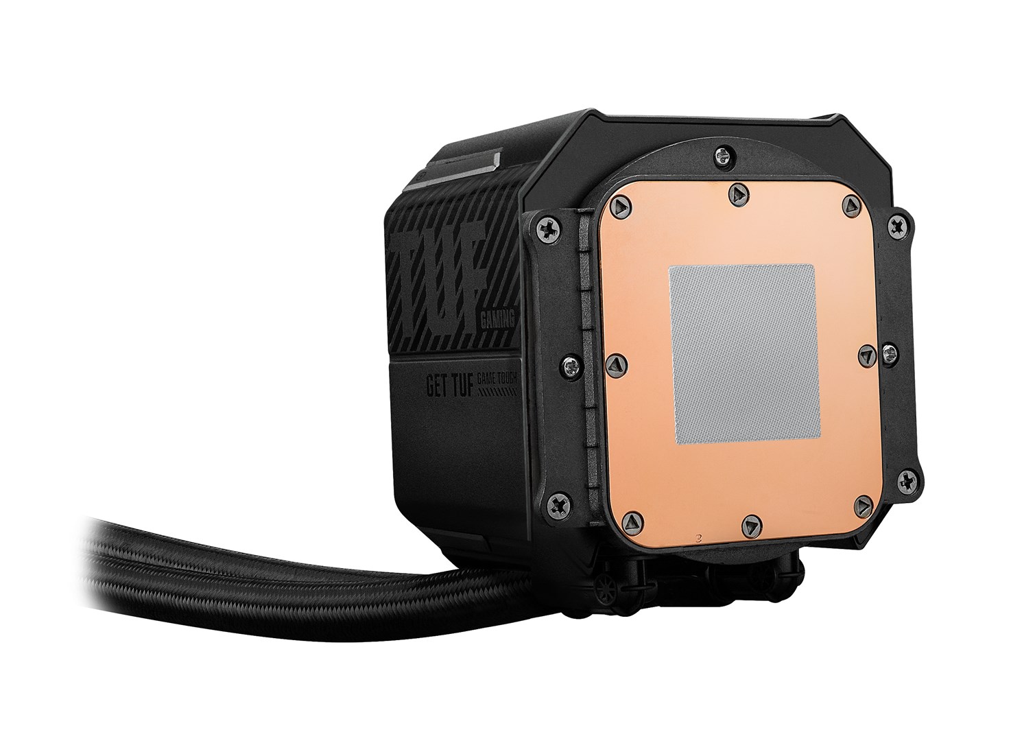 ASUS TUF Gaming LC III 360 ARGB LCD ладилник за вода, 12 см, црн