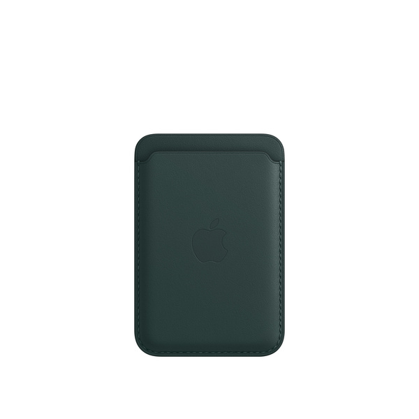 Apple iPhone Leather Wallet me MagSafe, Forest Green