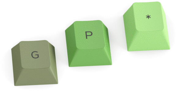 Taste të këmbyeshme Glorious GPBT, 114 taste, Olive, US