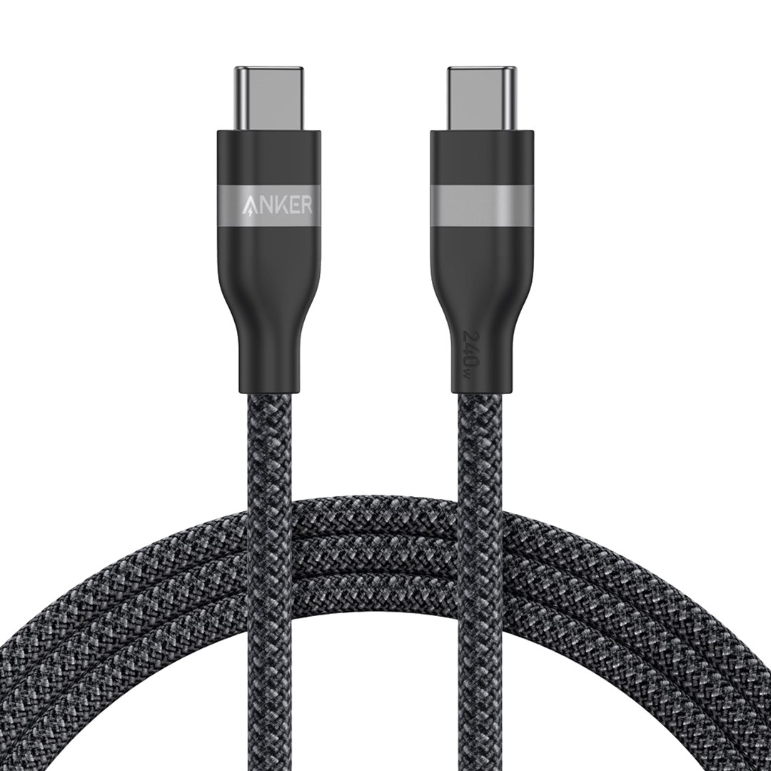 Kabllo Anker Nano USB-C, 240W, e zezë