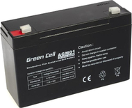 Bateri Green Cell AGM, 6V, 12Ah