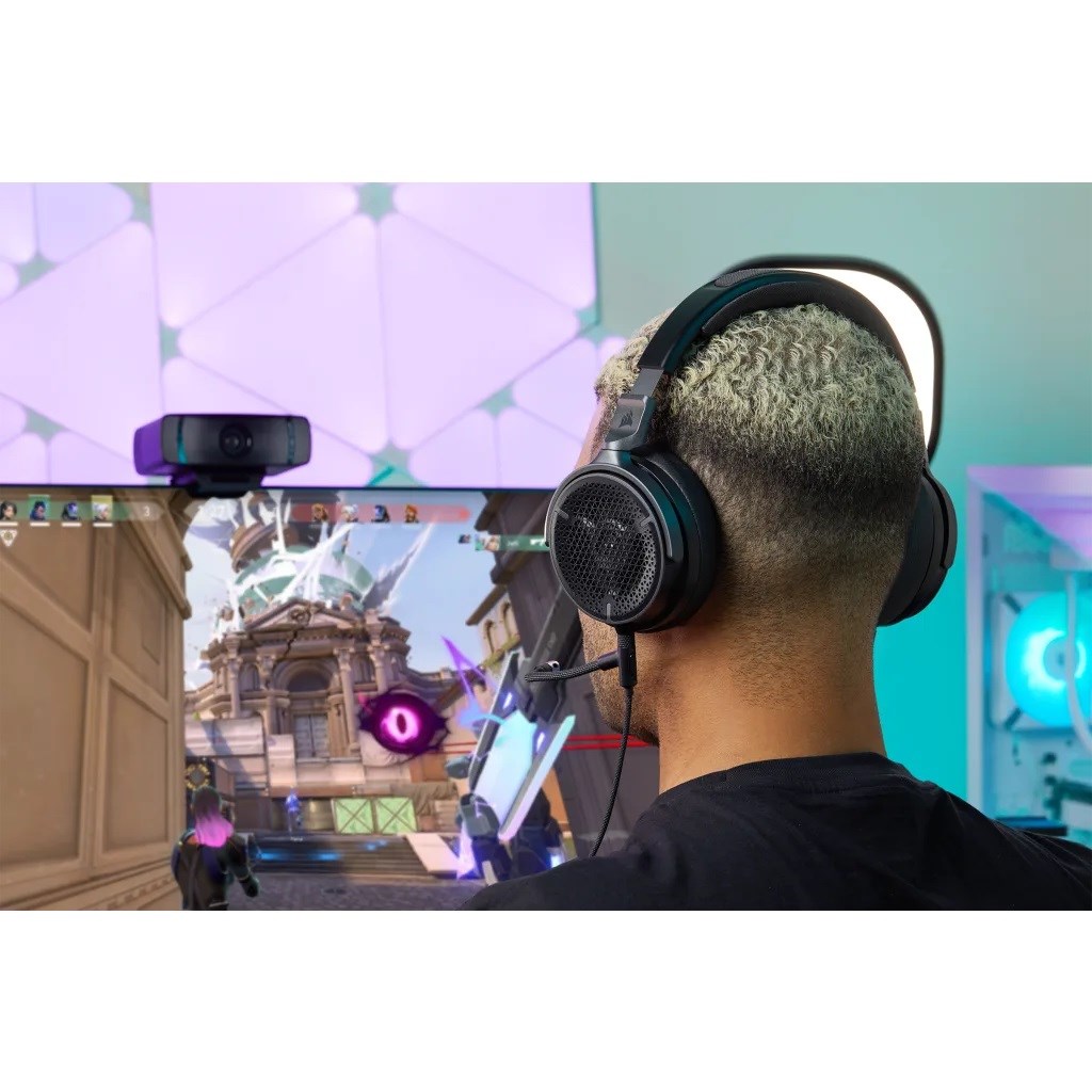 Kufje Corsair VIRTUOSO PRO, të zeza