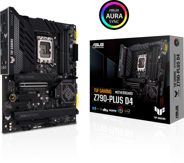 Pllakë amë ASUS TUF GAMING Z790-PLUS D4 (DDR4) - Intel Z790