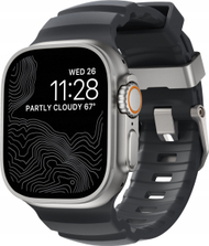 Rrip për Apple Watch Rocky Point Band Storm, 46mm 49mm, goma FKM, hardware natyral