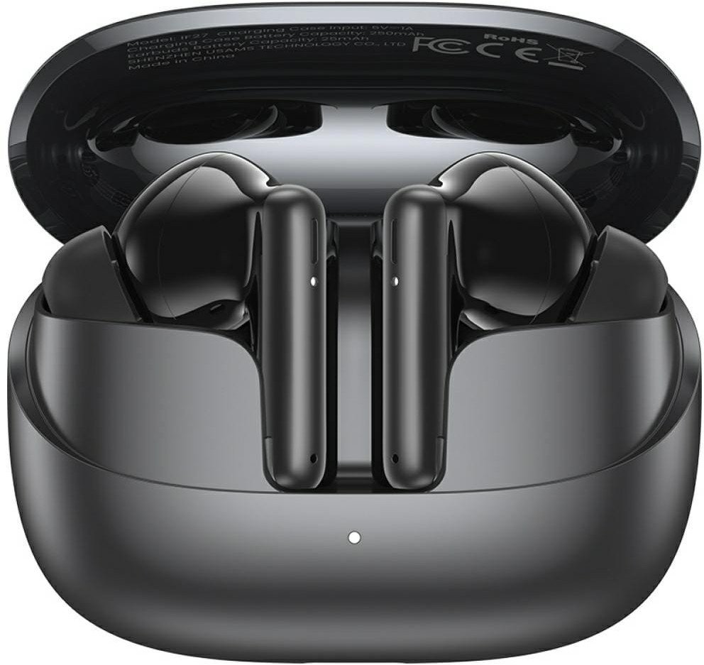 Kufje Bluetooth Usams TWS IF27, pa tela, 5h, të zeza