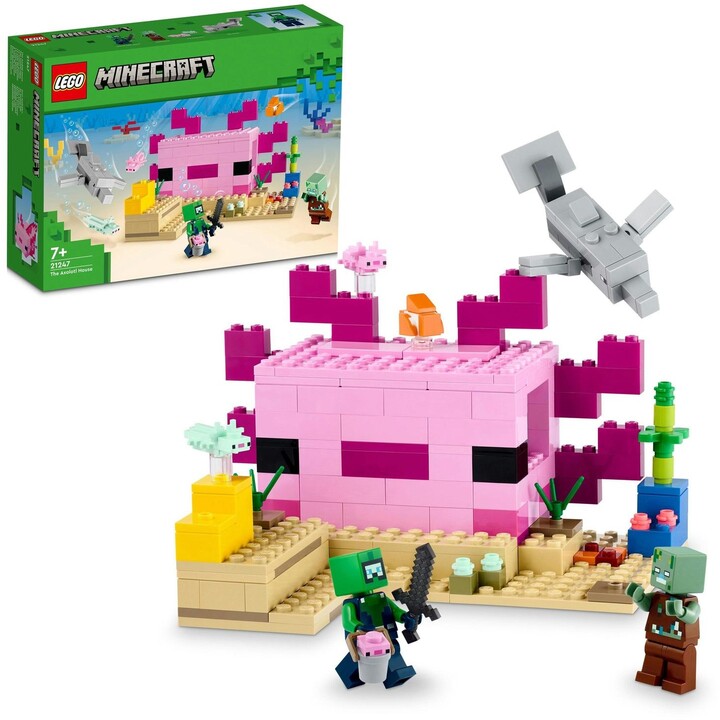 Set LEGO® Minecraft® 21247 Axolotl House
