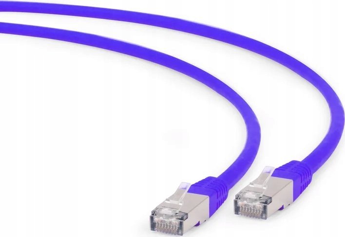 Kabllo rrjeti Gembird cat.6A SFTP LSZH 15m, e vjollcë