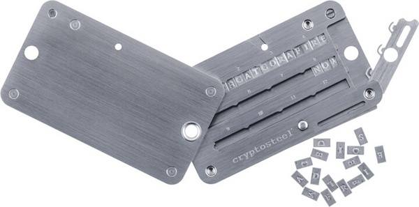 Kuletë metalike Cryptosteel Casette