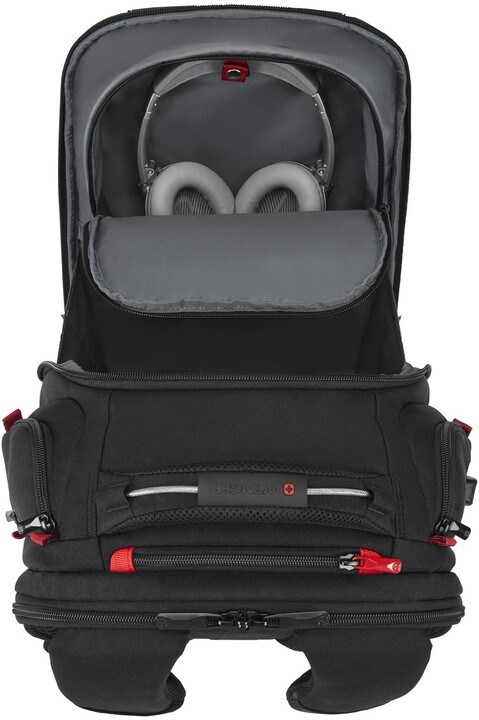 Çantë shpine WENGER PlayerOne për laptop 17.3", e zezë