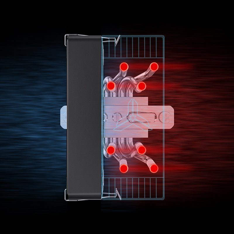 Ftohës CPU Jonsbo CR-1000 EVO, ARGB, single tower, i zi