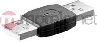 Përshtatës Delock USB - USB (65011), i zi