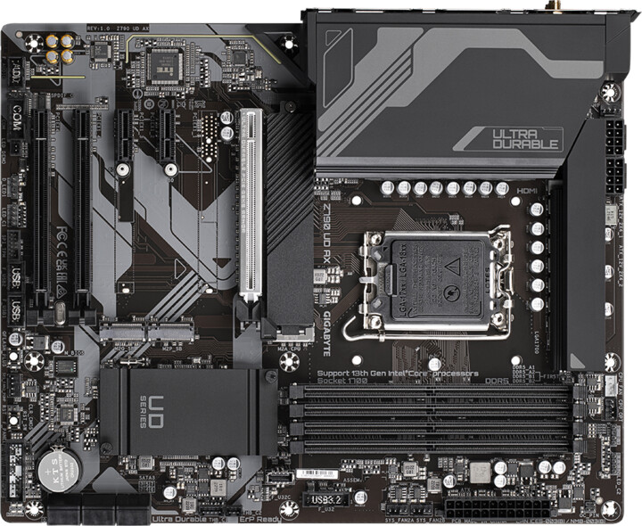 Pllakë amë GIGABYTE Z790 UD AX - Intel Z790