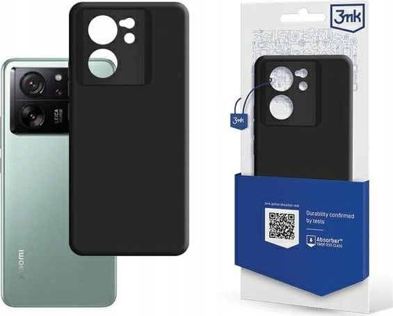 Kapar telefoni 3MK Matt Case, për Xiaomi 13T Pro, TPU, i zi mat