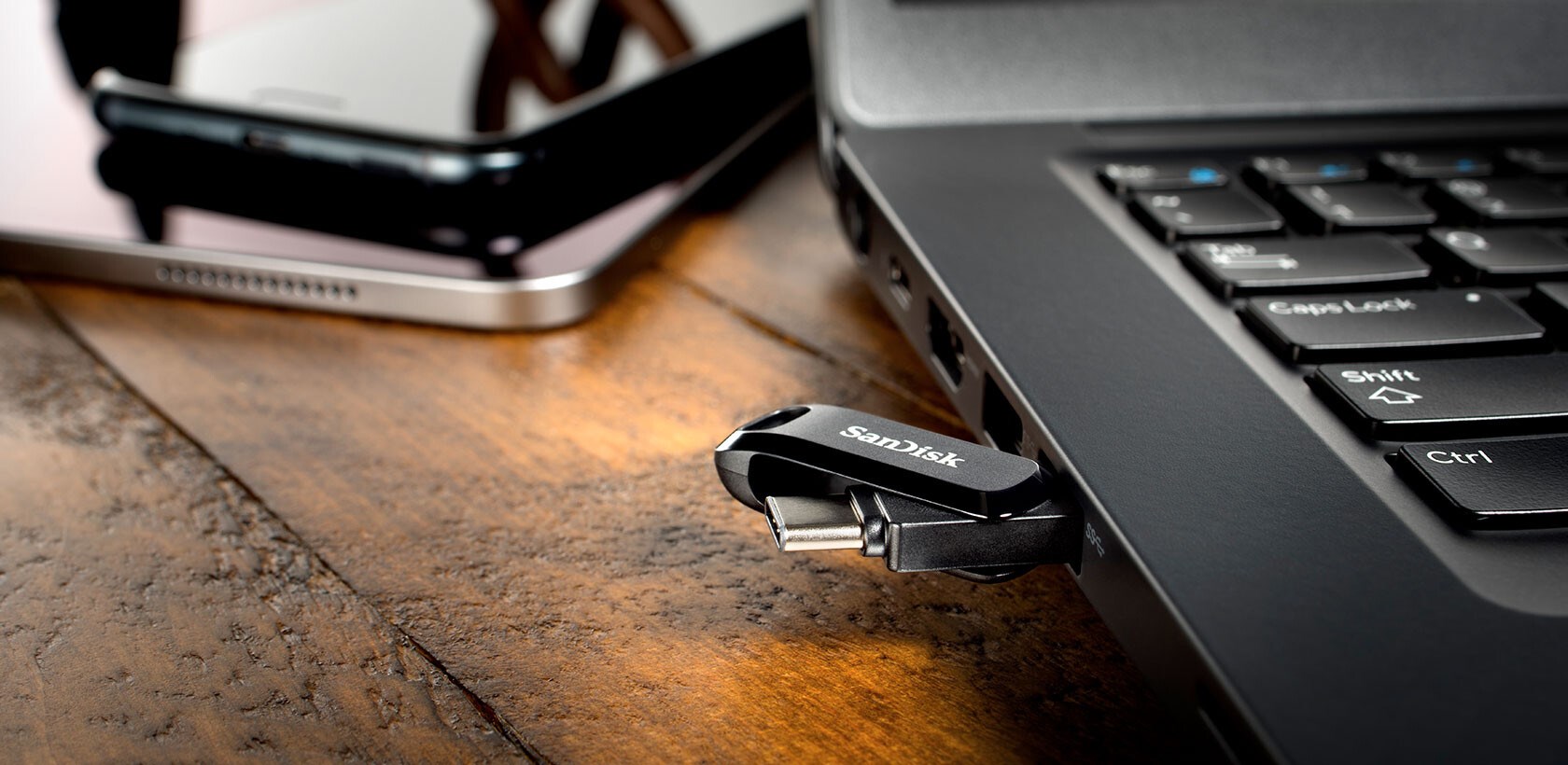 USB SanDisk Ultra Dual Drive Go, 512GB, USB Type-C, e zezë