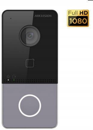 Set videoportier Hikvision DS-KV8113-WME1(C) DS-KH9510-WTE1(B), PoE 802.3af, multi-gjuhësor