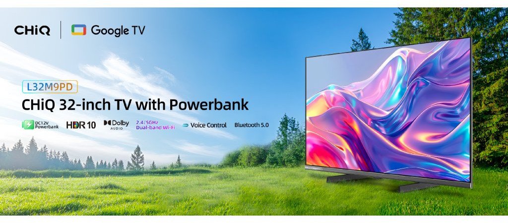 Televizor CHIQ L32M9PD, 32", Full HD, Smart Google TV, i zi