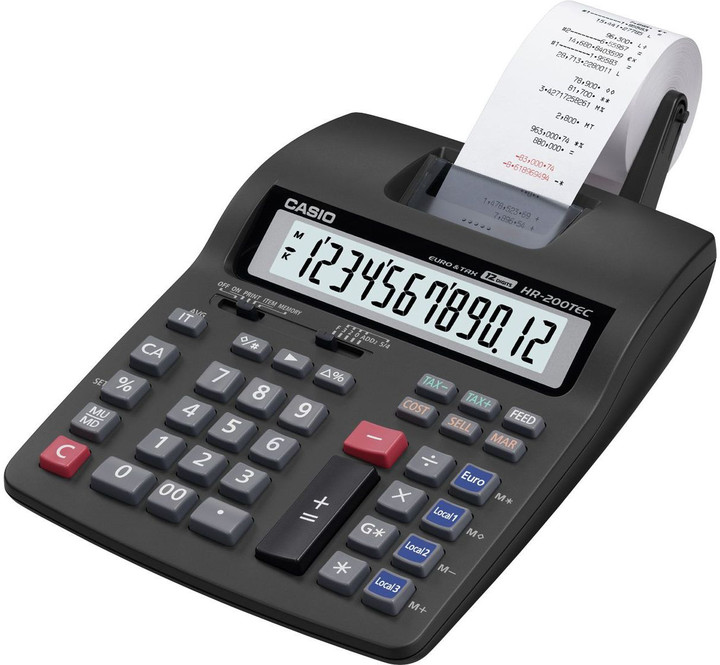 Kalkulator Casio HR 200 TEC