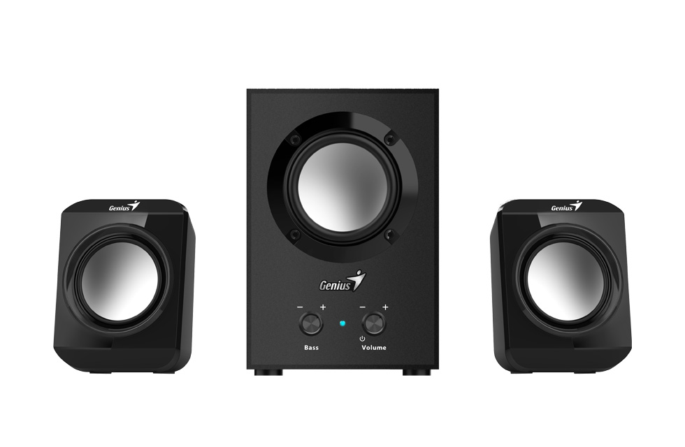 Folës kompjuteri Genius SW 2.1 300, 10W, 2.1 me subwoofer, i zi